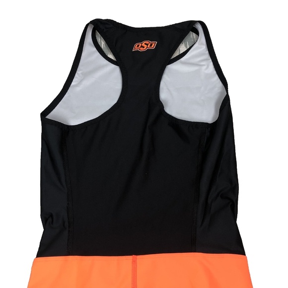 Nike Womens Singlet USA MADE Oklahoma State OSU Areoswift Size M 918112-XXX RARE - Picture 4 of 14